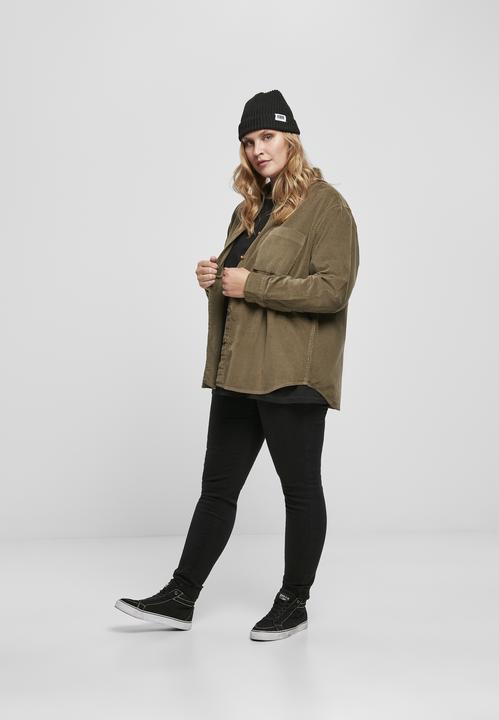 Immagine prodotto Urban Classics Camicia oversize in velluto a coste da donna (5XL)