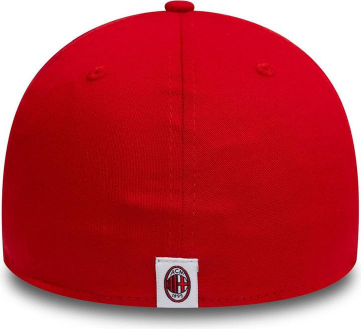 Actual product image New Era 39Thirty Stretch Cap - AC Mailand schwarz - XS/S (XS)