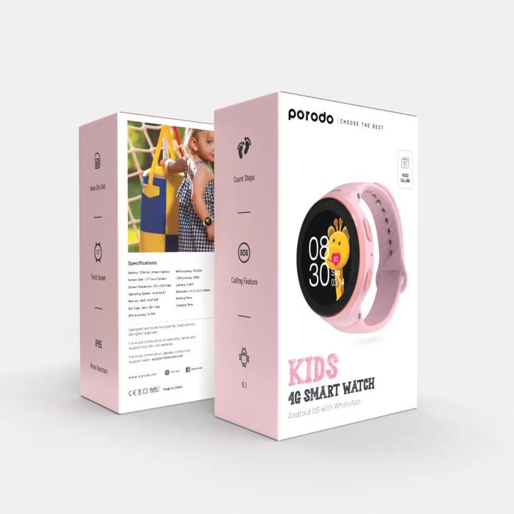 Immagine prodotto Porodo Orologio intelligente per bambini (42.20 mm, 4G)