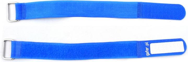 Immagine prodotto Gafer.pl Fascetta Velcro 25x260mm Confezione da 5 blu (Fascette in velcro, 5 pz.)