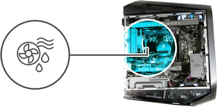 Immagine prodotto Alienware Aurora R14 (AMD Ryzen 9 5900X, 32 GB, 1000 GB, GeForce RTX 3090)