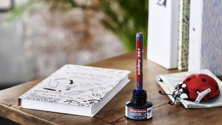Produktbild Edding Whiteboard-Marker 361 (Rot, 1 mm, 1 x)