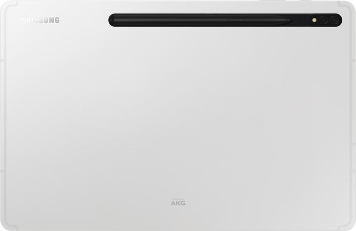 Actual product image Samsung Galaxy Tab S8+ (5G, 12.40", 256 GB, Silver)