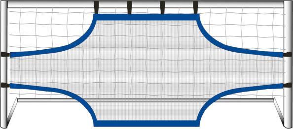 Actual product image Sporti Target with self-ballasted base for 8" goal