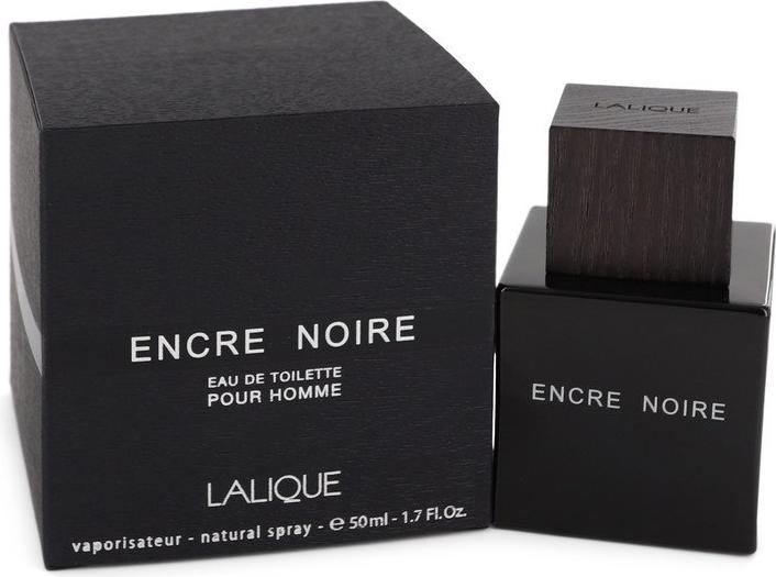 Actual product image Lalique Encre Noire Eau De Toilette Spray (Eau de toilette, 50 ml)
