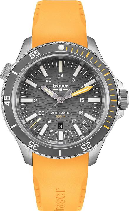 Traser H3 110331 P67 Diver Automatik T100 Grey 46mm 50ATM (46 mm)