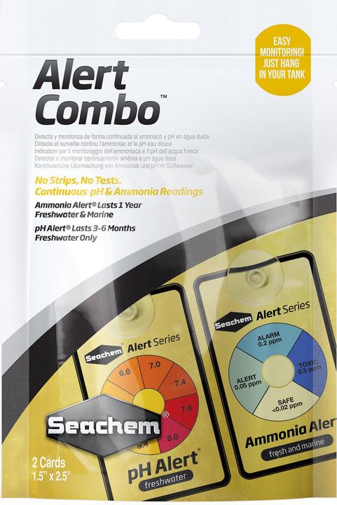 Produktbild Seachem Alerts Combo Pack 6 Month Ph/Ammonia - (159.0012)