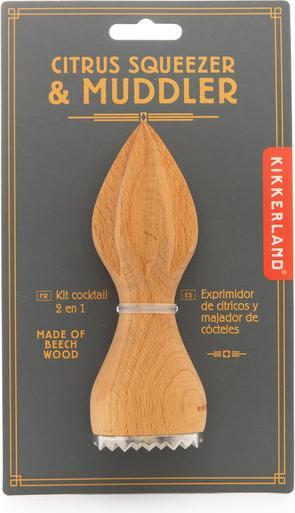 Actual product image Kikkerland Muddler And Citrus Squeezer (Bar pusher)
