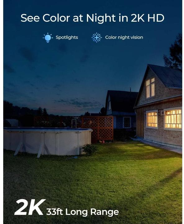 Actual product image Reolink Argus Series B330+Solar Panel+64GB SD Card-5MP (2592 x 1920 pixels)