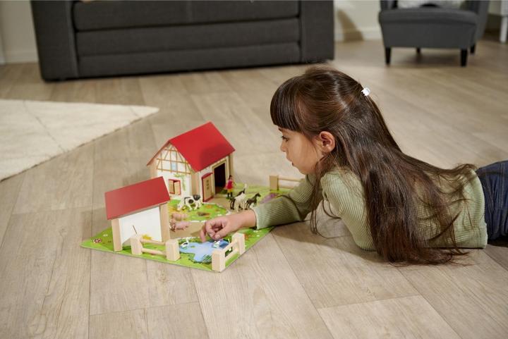 Produktbild Eichhorn Houten Boerderij met Accessoires, 20dlg.