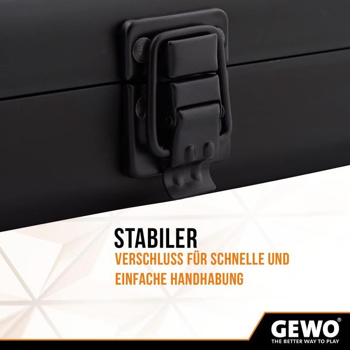 Immagine prodotto Gewo Alukoffer für Tischtennisschläger und Bälle