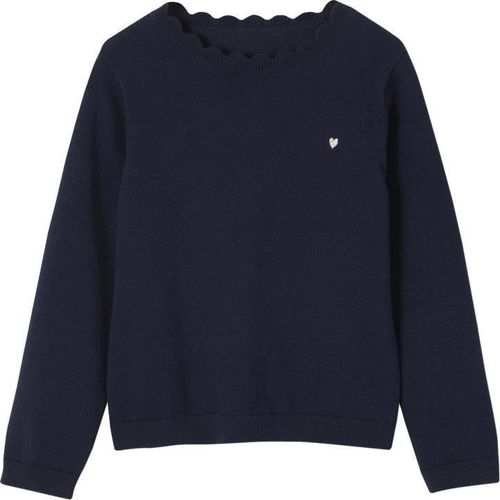 Produktbild Vertbaudet Mädchen Pullover BASIC OEKO-TEX® (146)