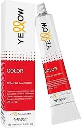 Actual product image Alfaparf Yellow Professional Permanent Hair Dye 100ml No 2