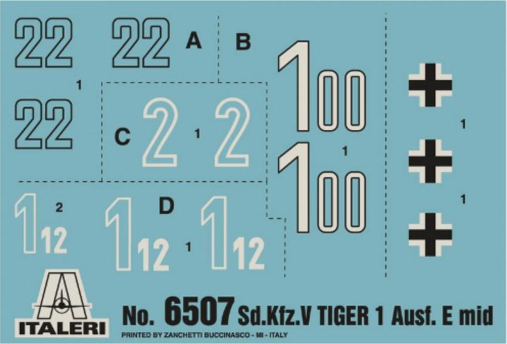 Produktbild Italeri Pz.Kpfw. VI Tiger I Ausf. E