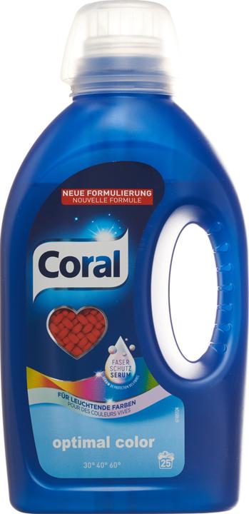 Produktbild Coral Optimal Color (25 Waschgänge, Flüssigwaschmittel)