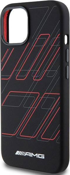 Produktbild Mercedes AMG AMHMP15M23SSPK iPhone 15 Plus / 14 Plus 6.7" czarny/black hardcase Silicone Large Rhombuses Patt (Apple iPhone 15 Plus)
