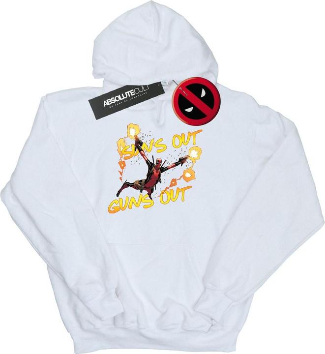 Immagine prodotto Deadpool Sun's Out Guns Out Felpa con Cappuccio Uomo (XL)
