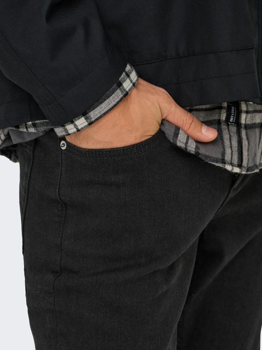 Produktbild Only & Sons ONSLOOM Niedrige Taille Slim Fit Jeans Slim Fit Jeans (34)