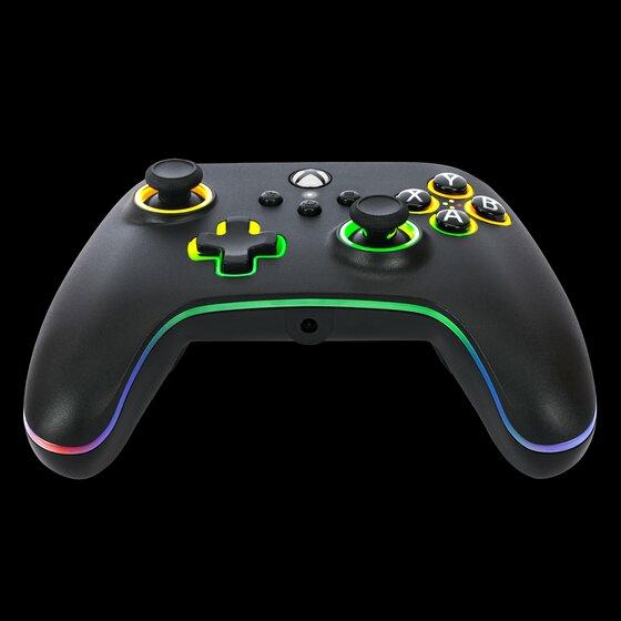 Produktbild PowerA XB Controller Advantage wired Lumectra black (Xbox Series X, Xbox Series S, PC)