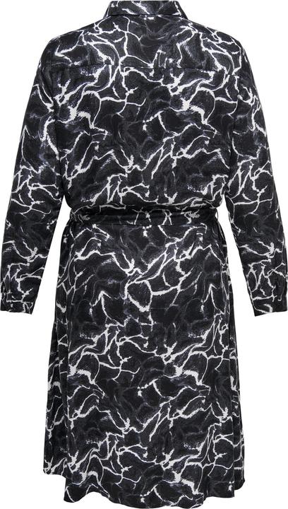 Actual product image Only Carammia L/S Midi Shirt Dress Aop (42)