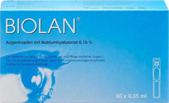 Produktbild Biolan Gtt Opht (21 ml, 60 x 0.35 ml Augentropfen)
