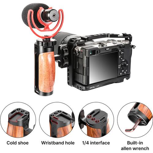 Produktbild Ulanzi Universal Wooden Side Handle Handle Grip Holder (Halterungsbügel)