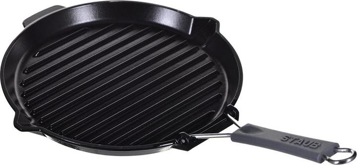 Actual product image Staub Grill pan (27 cm, Grill pan, Cast iron)