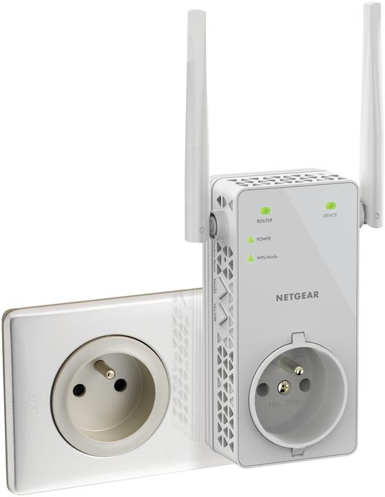 Actual product image Netgear EX6130. Type: Network transmitter, Data transfer rate: 1200 Mbit/s, Ethernet LAN data transfer