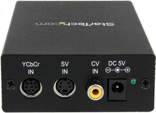 Produktbild StarTech Composite S-Video auf VGA Konverter mit Skalierer