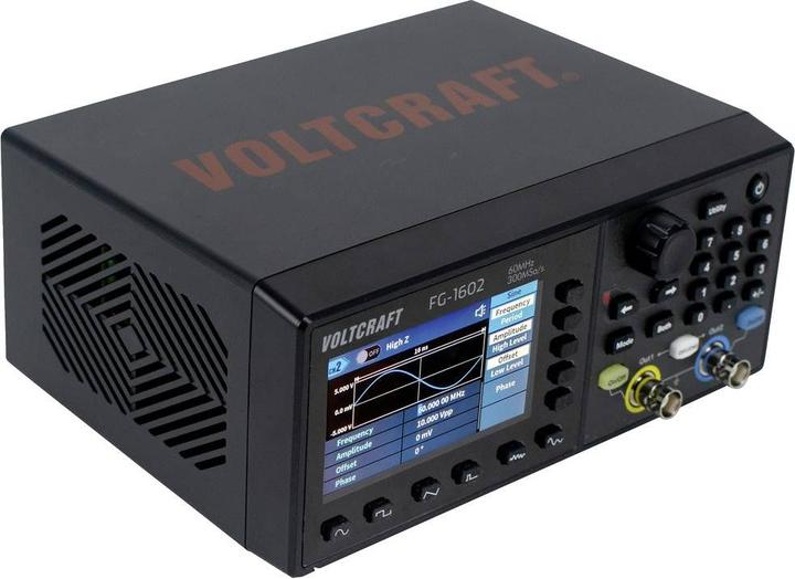 Actual product image Voltcraft FG-1602 Function generator mains operated 1 µHz - 60MHz 2-channel arbitrary
