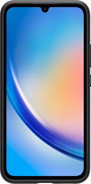 Actual product image Spigen Liquid Air Case for A346B Samsung Galaxy A34 - matt black (Samsung Galaxy A34 5G)