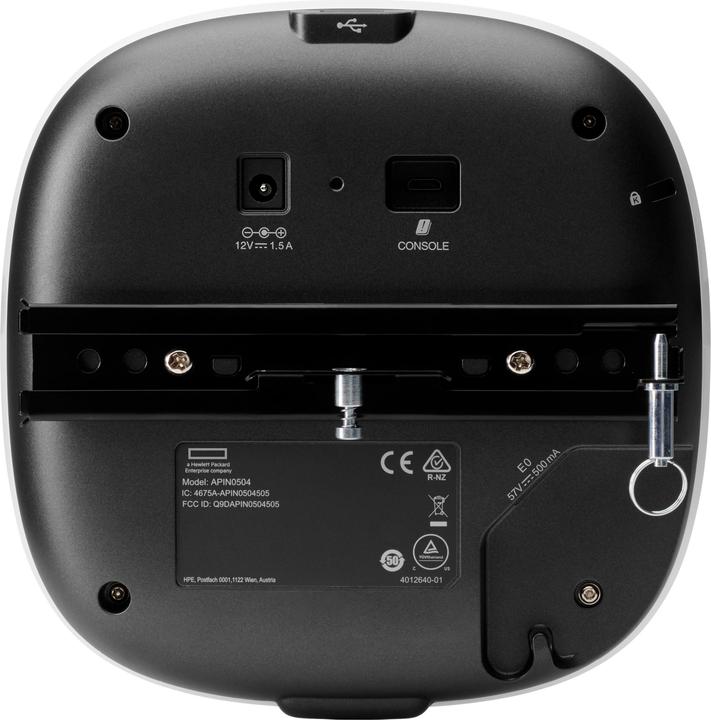 Produktbild HPE E Aruba AP-504 Access Point, RW, Dual Radio :2, 802.11ax, External Antennas, Unified Campus (1200 Mbit/s)