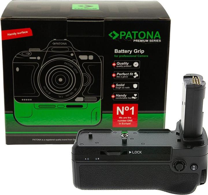Actual product image Patona Battery grip Nikon 6II 7II (Battery grip)