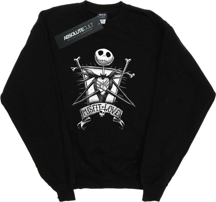 Disney Nightmare Before Christmas Misfit Love Sweatshirt Mädchen
