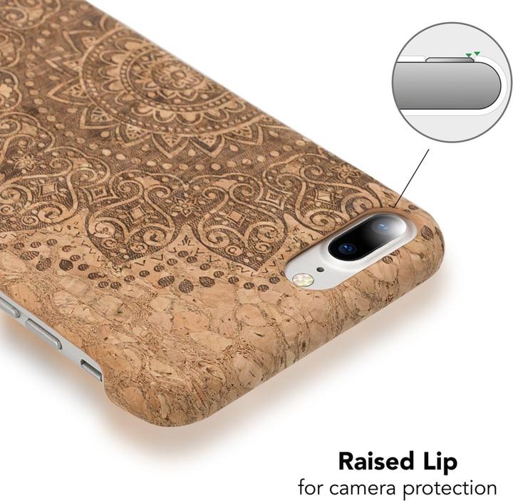 Immagine prodotto Nalia Custodia per cellulare in sughero (Apple iPhone 8 Plus, Apple iPhone 7 Plus)