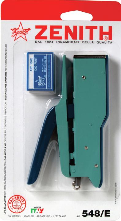 Produktbild Zenith Heftklammerzange 548 mit Stichen (15 Blätter)