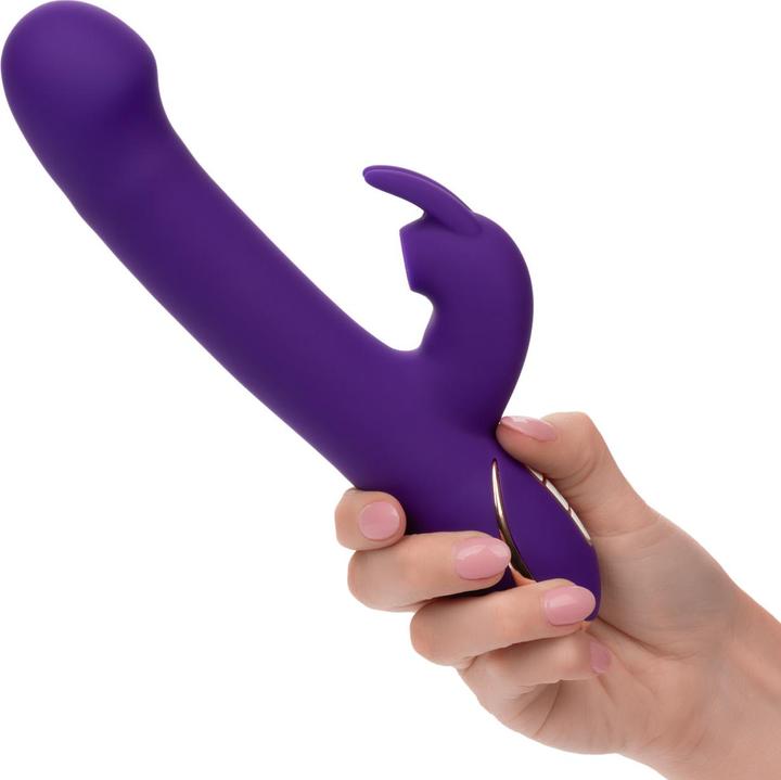 Image du produit CalExotics Jack Rabbit Vibrateur & Stimulateur 7 Vibrations Et Mode Succion Bleu