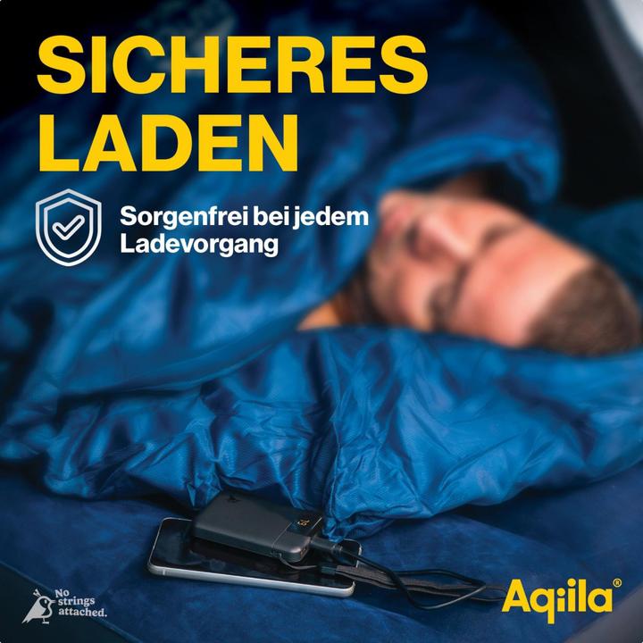 Productafbeelding Aqiila Powerbird B5B - Powerbank 5000 mAh, 12W - Zwart (5000 mAh, 12 W, 37 Wh)