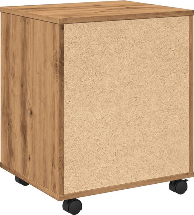 Produktbild VidaXL Rollcontainer Rollschrank Bürocontainer Büroschrank Schrank Artisan-Eiche (45 x 38 x 54 cm)