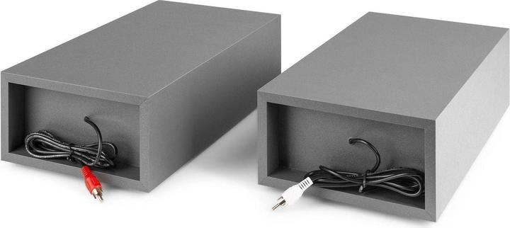 Produktbild Fenton Platenspeler met Bluetooth en Speakers - RP165G - Incl. Naald - Aluminium / zilver (Halbautomatisch)