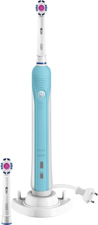 Produktbild Oral-B PRO 80285669 Elektrische Zahnbürste Erwachsener Rotierende-vibrierende Zahnbürste (Oszillierende Zahnbürste)