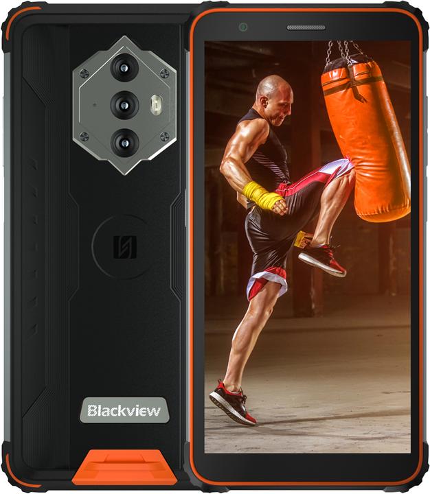 Produktbild Blackview BV6600 (64 GB, Orange, 5.70", Dual SIM, 16 Mpx, 4G)