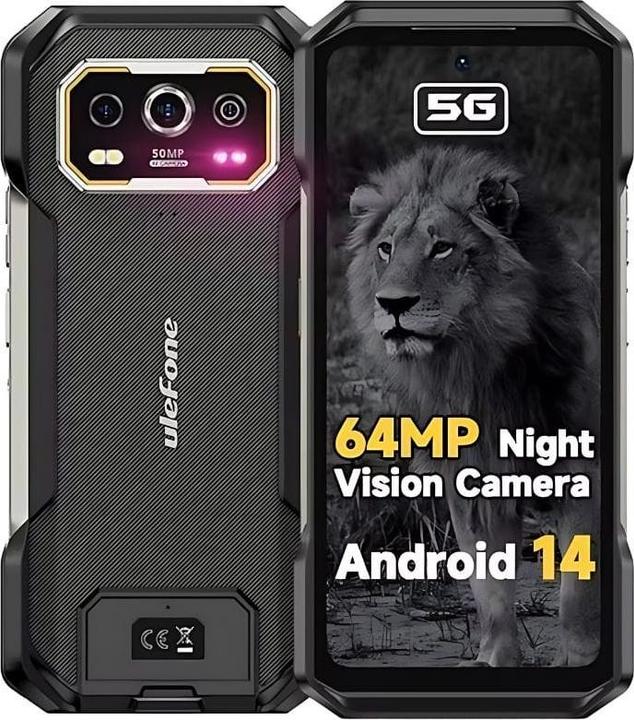 Produktbild Ulefone Armor 27 Pro (256 GB, Schwarz, 6.78", Dual SIM, 50 Mpx, 5G)