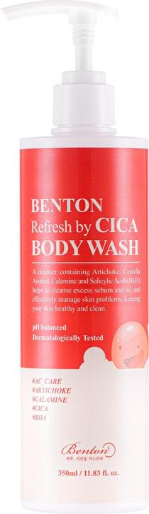 Actual product image Benton Refresh by cica body wash (350 ml)