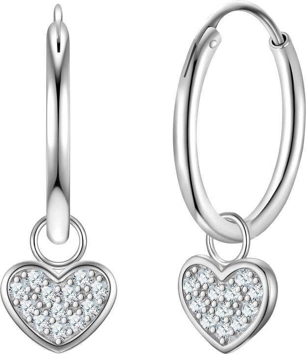 Immagine prodotto Rafaela Donata Orecchini da donna a cuore in argento 925 - 35312 (Argento)