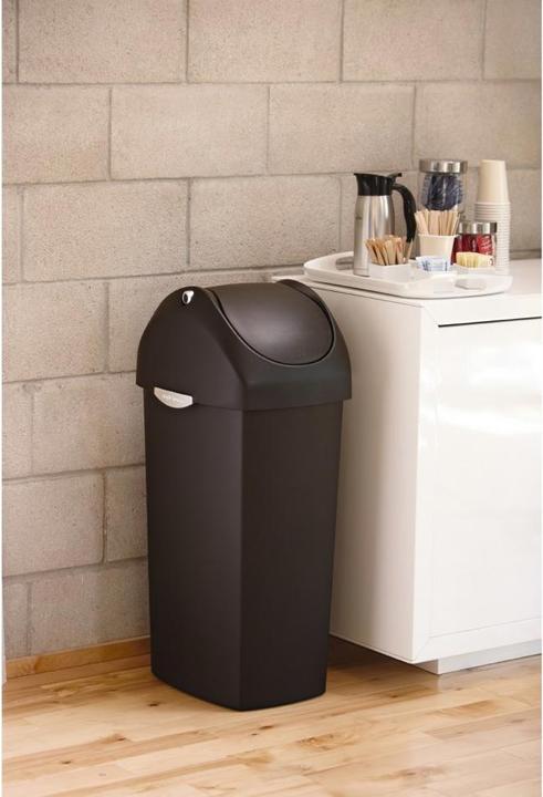 Produktbild Simplehuman CW1333 Mülleimer Rechteckig Kunststoff (60 l)
