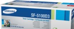 Actual product image Samsung SF-5100D3 - Black - Original - Toner cartridge (FC)