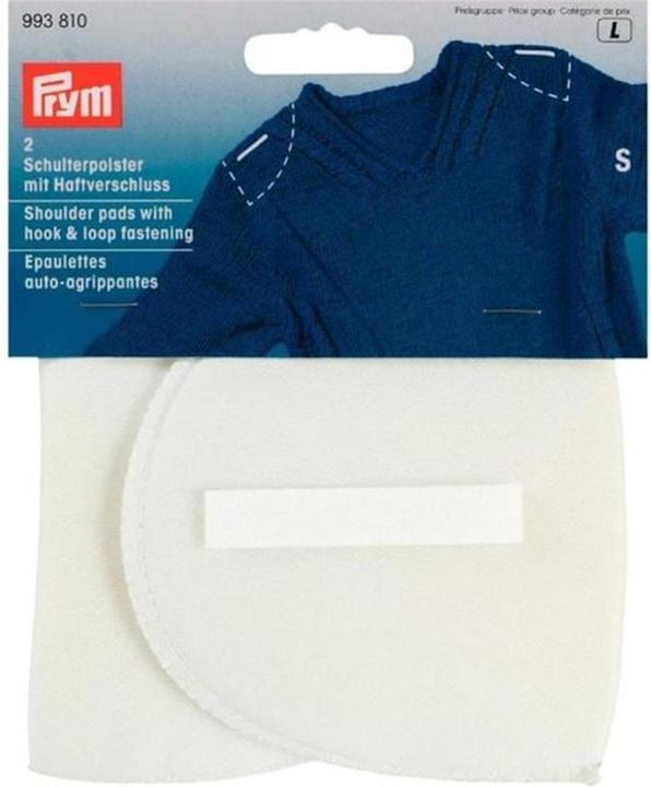 Produktbild Prym Schulterpolster Halbmond mit Haftverschluss (2 Stk.)