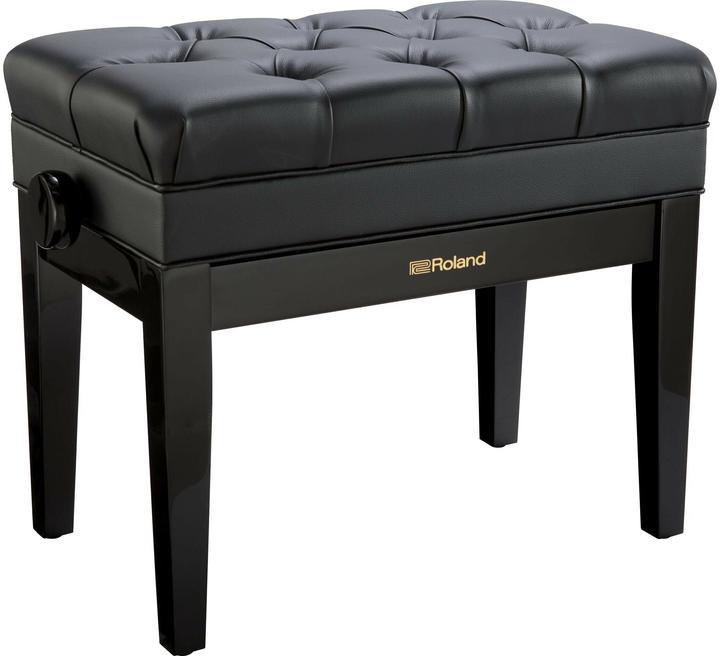 Produktbild Roland Klavierbank RPB-500 – Polished Ebony (Musikerstuhl)