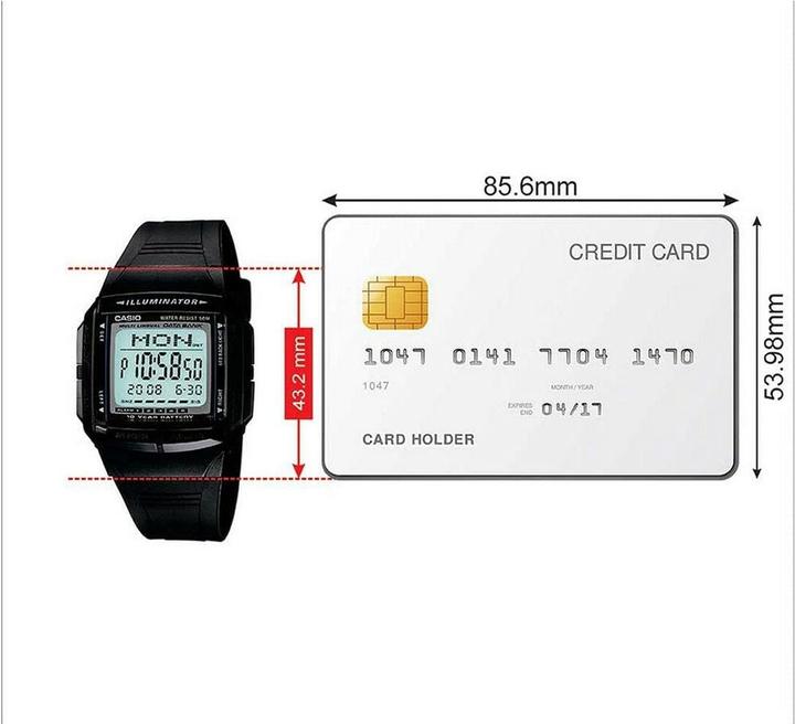 Produktbild Casio Databank - DB-36-1A (Digitaluhr, 37 mm)